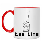 Двухцветная кружка Чай