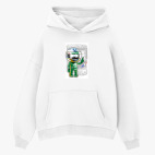 Толстовка худи оверсайз