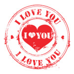 Печать I Love You