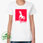 Женская футболка органик