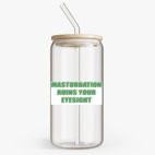 Банка с бамбуковой крышкой