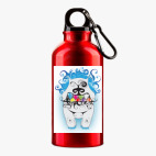 Металлическая бутылка 400 мл UV-DTF