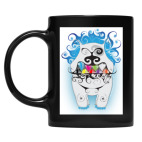 Кружка цветная UV-DTF