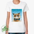 Женская футболка органик