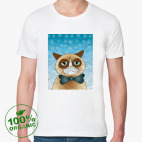 Мужская футболка органик