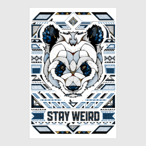 Постер Stay weird