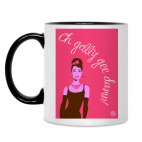 Кружка двухцветная