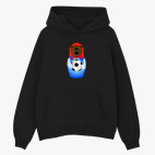 Толстовка худи оверсайз