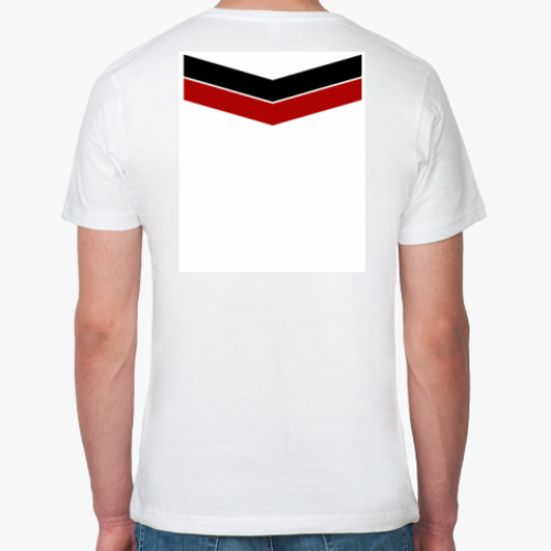 Футболка из органик-хлопка с принтом Шеврон