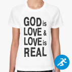 Женская спортивная футболка