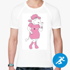 Мужская спортивная футболка