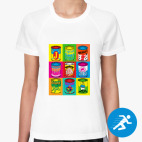 Женская спортивная футболка