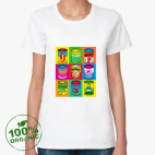 Женская футболка органик