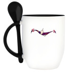 Кружка с ложкой