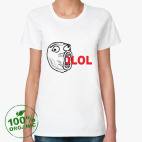 Женская футболка органик