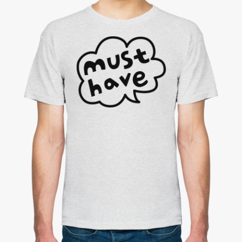 Футболка с принтом  MUST HAVE