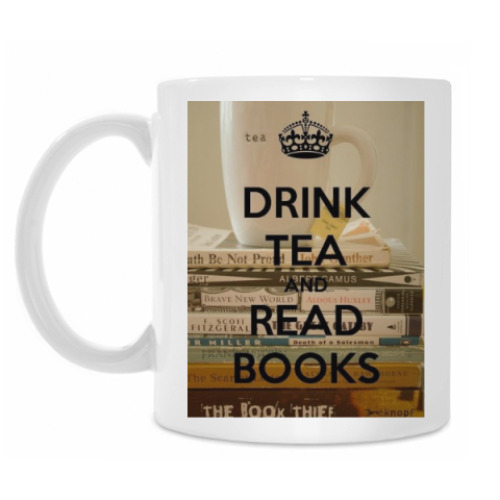Кружка Tea and books