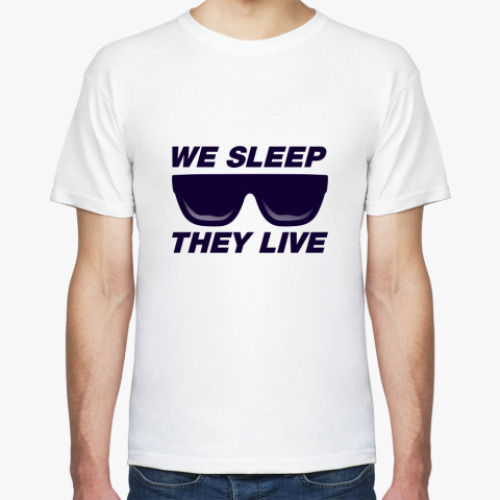 Футболка с принтом They Live