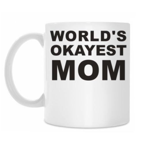 Кружка world's okayest mom