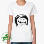 Женская футболка органик