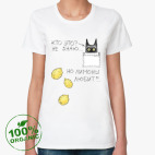 Женская футболка органик