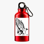 Металлическая бутылка 400 мл UV-DTF