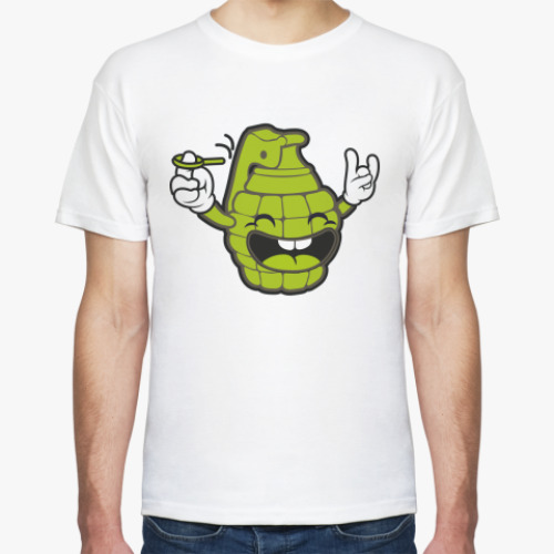 Футболка с принтом Граната