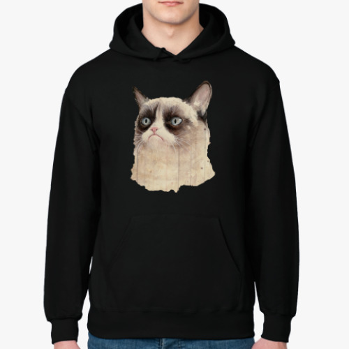 Толстовка худи Grumpy Cat / Сердитый Кот