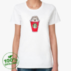 Женская футболка органик