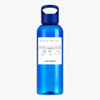 Прозрачная спортивная бутылка