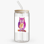 Банка с бамбуковой крышкой