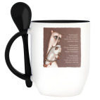 Кружка с ложкой