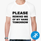 Мужская спортивная футболка