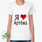 Женская футболка органик