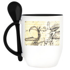 Кружка с ложкой