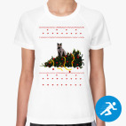 Женская спортивная футболка