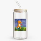 Банка с бамбуковой крышкой