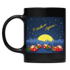 Кружка цветная UV-DTF