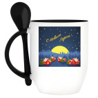 Кружка с ложкой