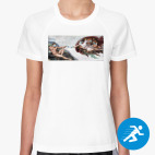 Женская спортивная футболка