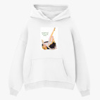 Толстовка худи оверсайз