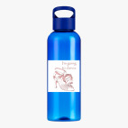 Прозрачная спортивная бутылка