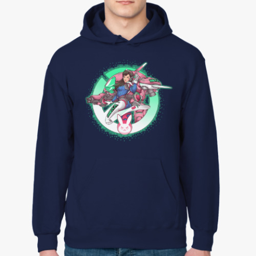 Толстовка худи Overwatch Nerf this Diva