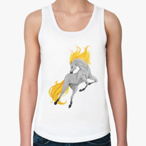 Женская майка Златогривый