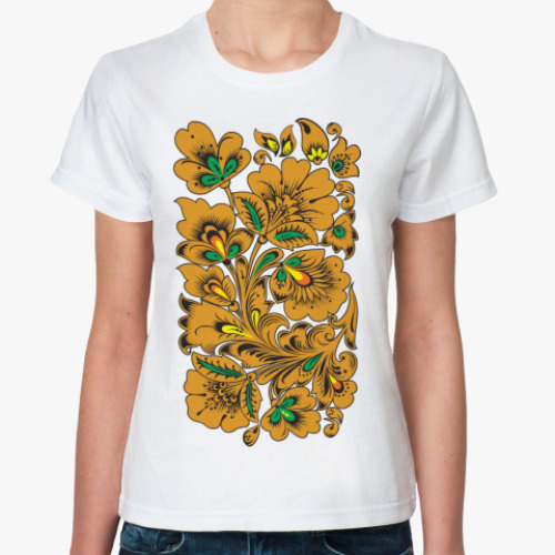 Классическая футболка Русский народный узор