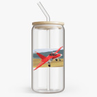 Банка с бамбуковой крышкой