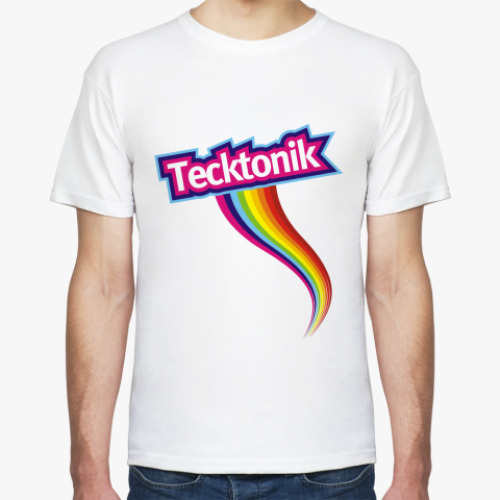 Футболка с принтом TECKTONIK