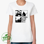 Женская футболка органик