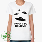 Женская футболка органик