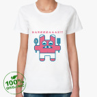 Женская футболка органик